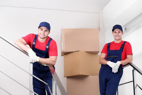 Office removals planning in Hampstead with local access considerations