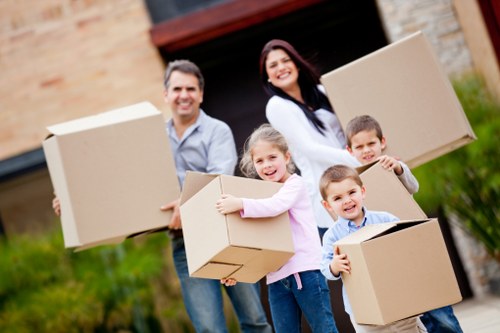 Accessible storage arrangement for Hampstead property moves