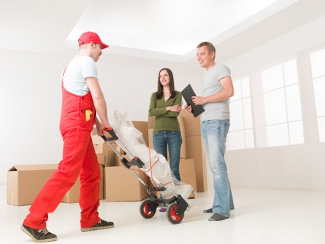 Local man with van service helping with a move in Hampstead