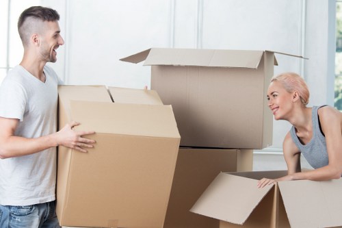 Local removals team handling access and parking issues in Hampstead